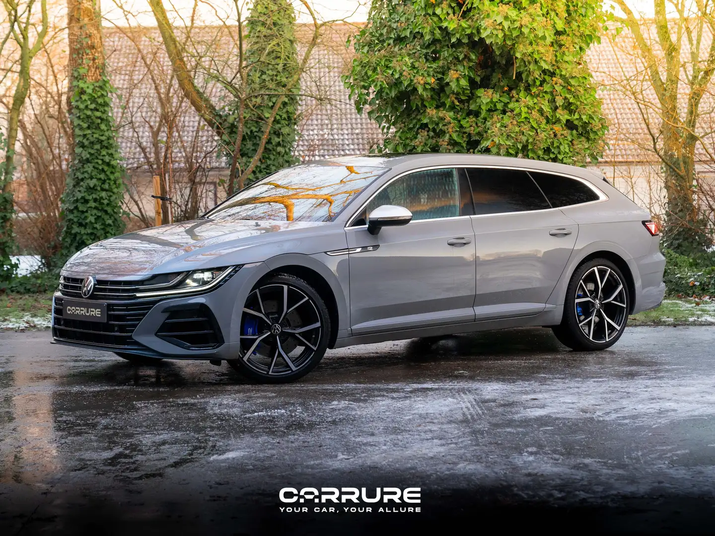 Volkswagen Arteon SB R 2.0 TSI 4MOTION DSG*TREKHAAK*LEDER*12MGARAN* Gris - 1