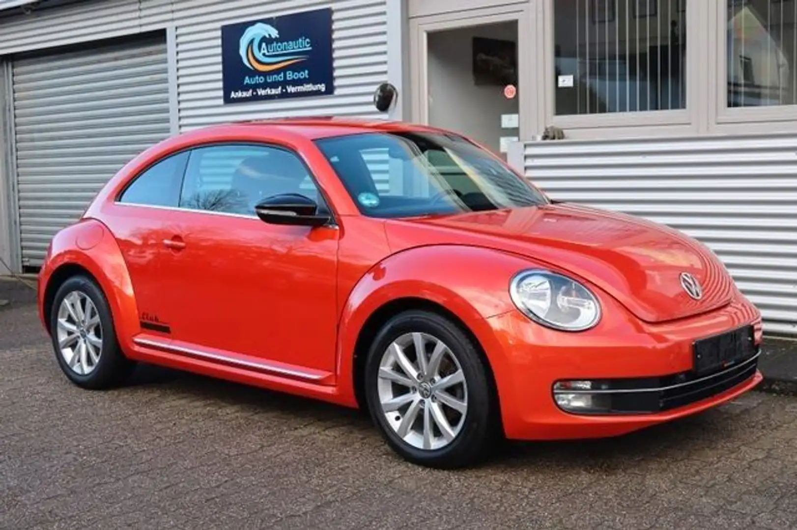 Volkswagen Beetle Club BMT KLIMAAUTOM NAVI SITZHEIZUNG PDC Naranja - 1