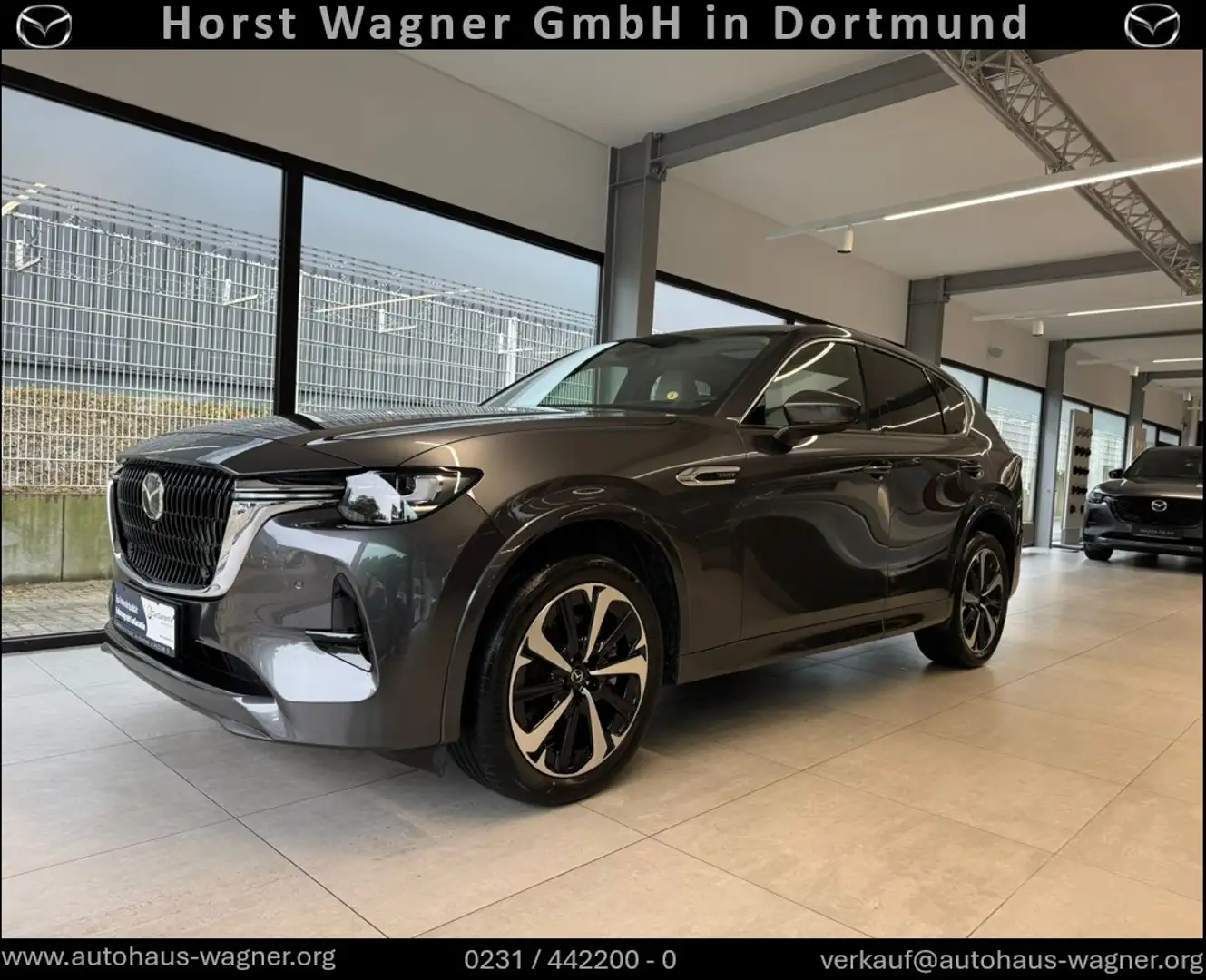 Mazda CX-60 Takumi 327 PS PHEV *Pano*CON-P*DRI-P*COM-P* Gris - 1