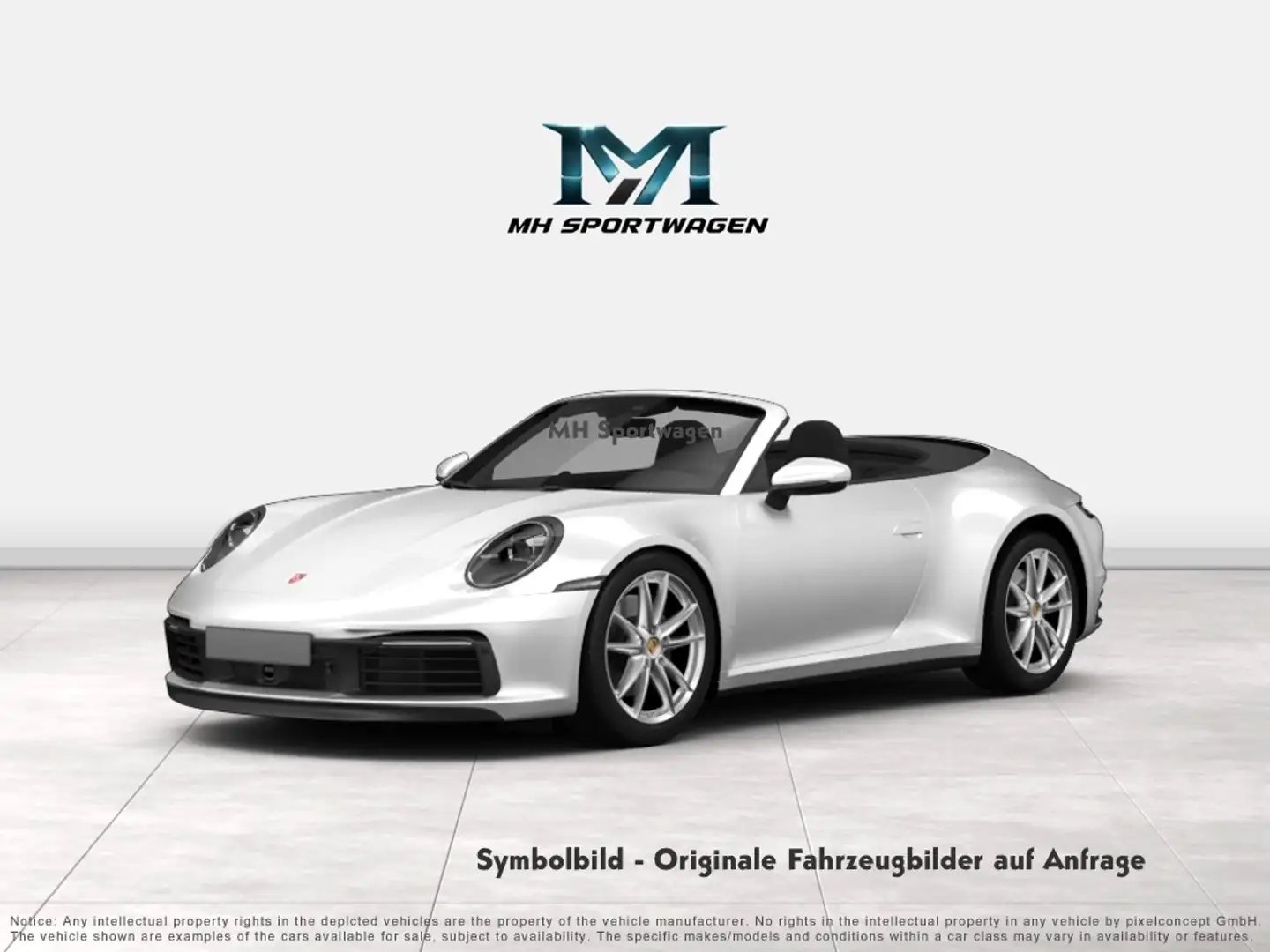 Porsche 911 Carrera 4S Cabrio (992 I)|Hinterachslenkung|PDCC Weiß - 2