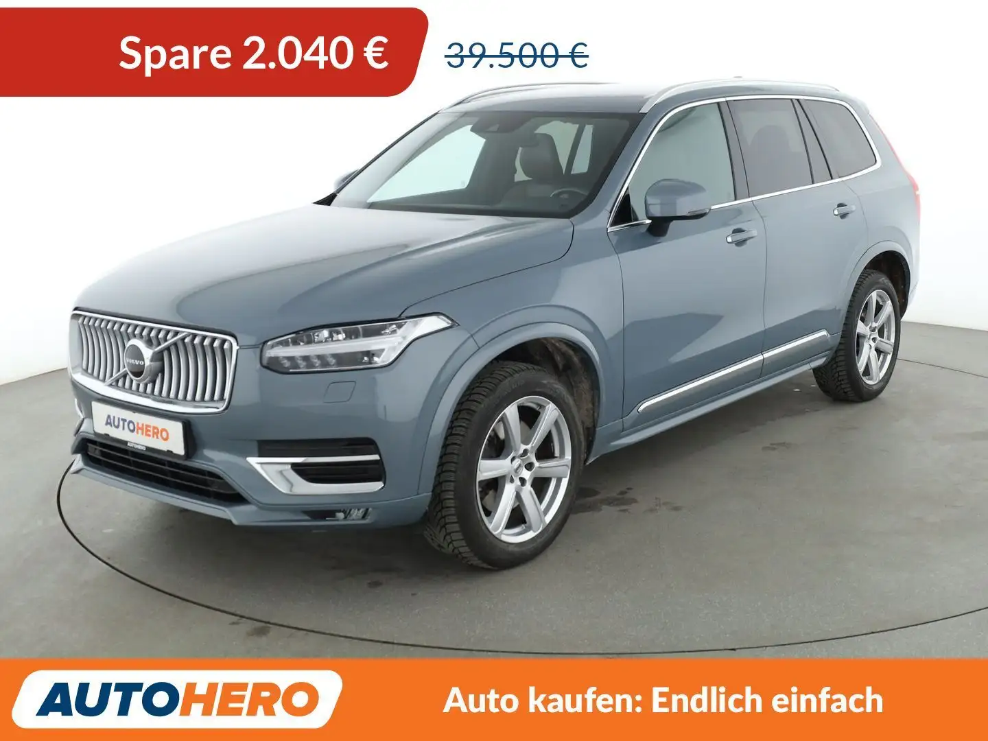 Volvo XC90 2.0 B5 Diesel Inscription AWD Aut.*CAM*AAC* Серый - 1