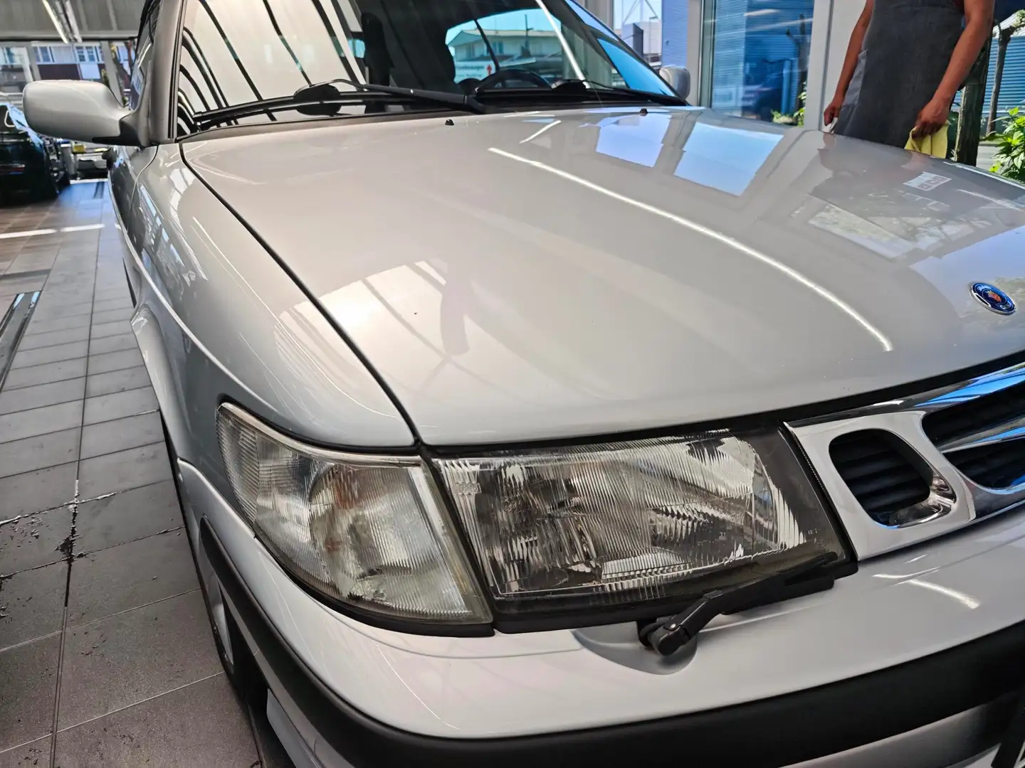 Saab 9-3 Schweizer Turbo Vollabnahme TOP! Silber - 2