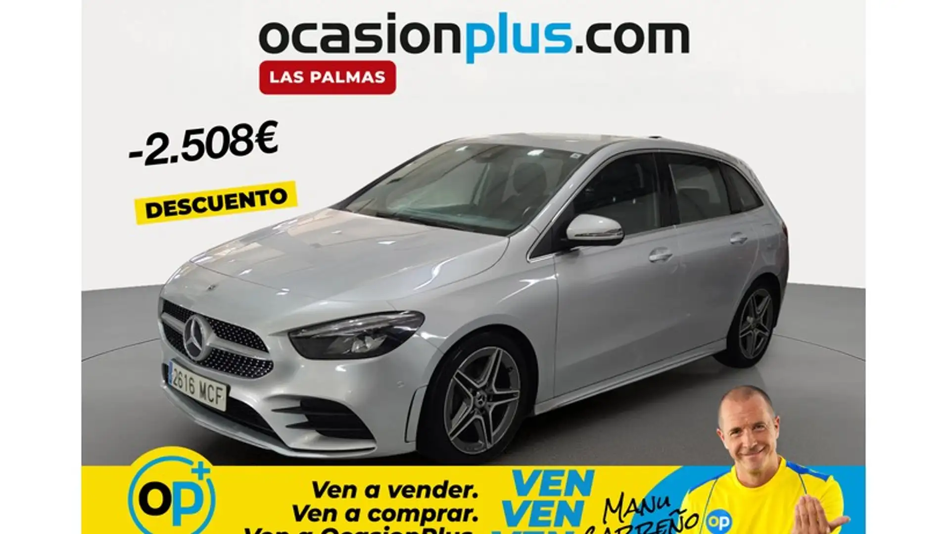 Mercedes-Benz B 200 200d 8G-DCT Plateado - 1