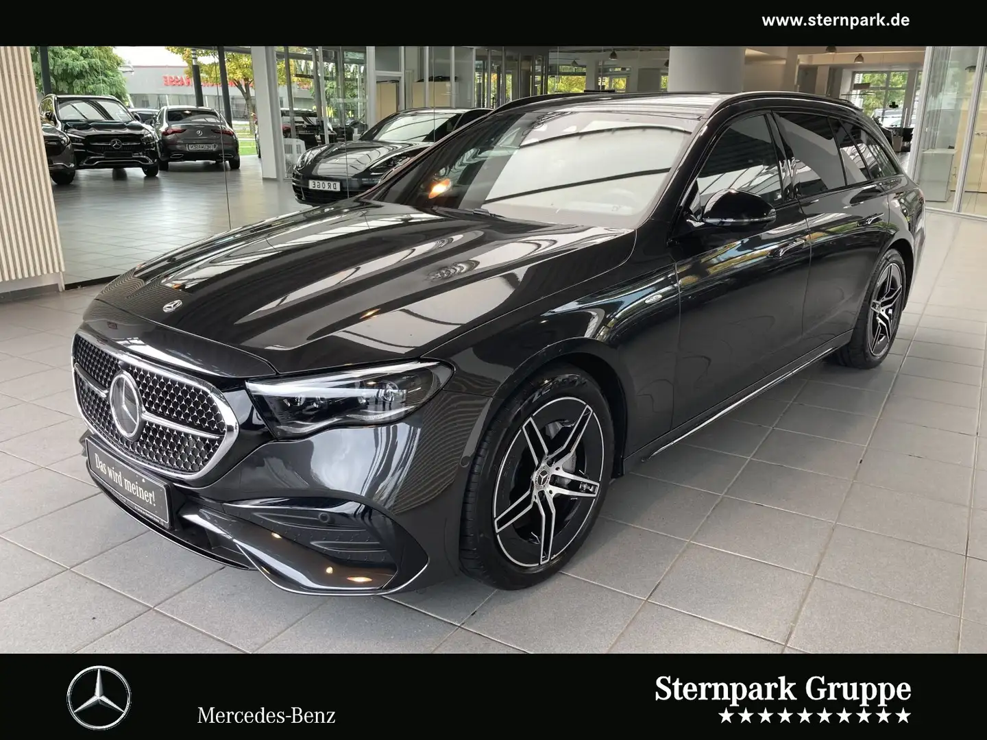 Mercedes-Benz E 300 E 300 deT AMG HuD*AHK*Distro*360*Digital*Burm-4D Grau - 1