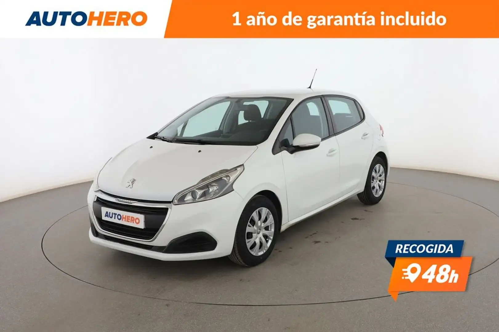 Peugeot 208 1.2 PureTech S&S Active 82 Blanc - 1