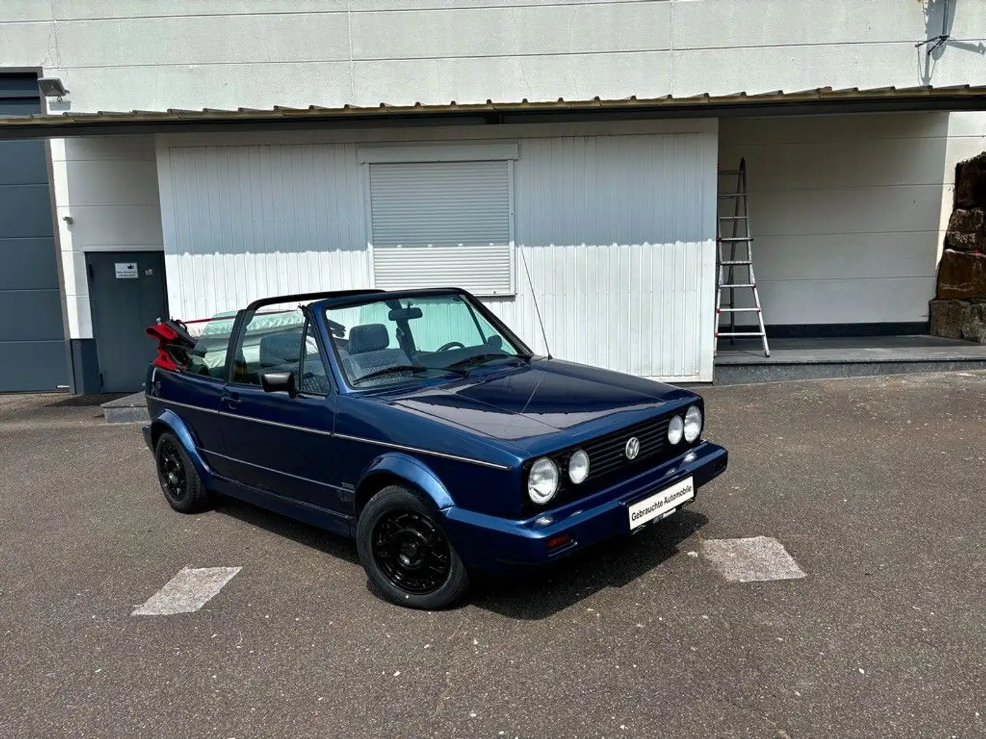 Volkswagen Golf 1 Cabrio guter Zustand H Kennz. Azul - 1