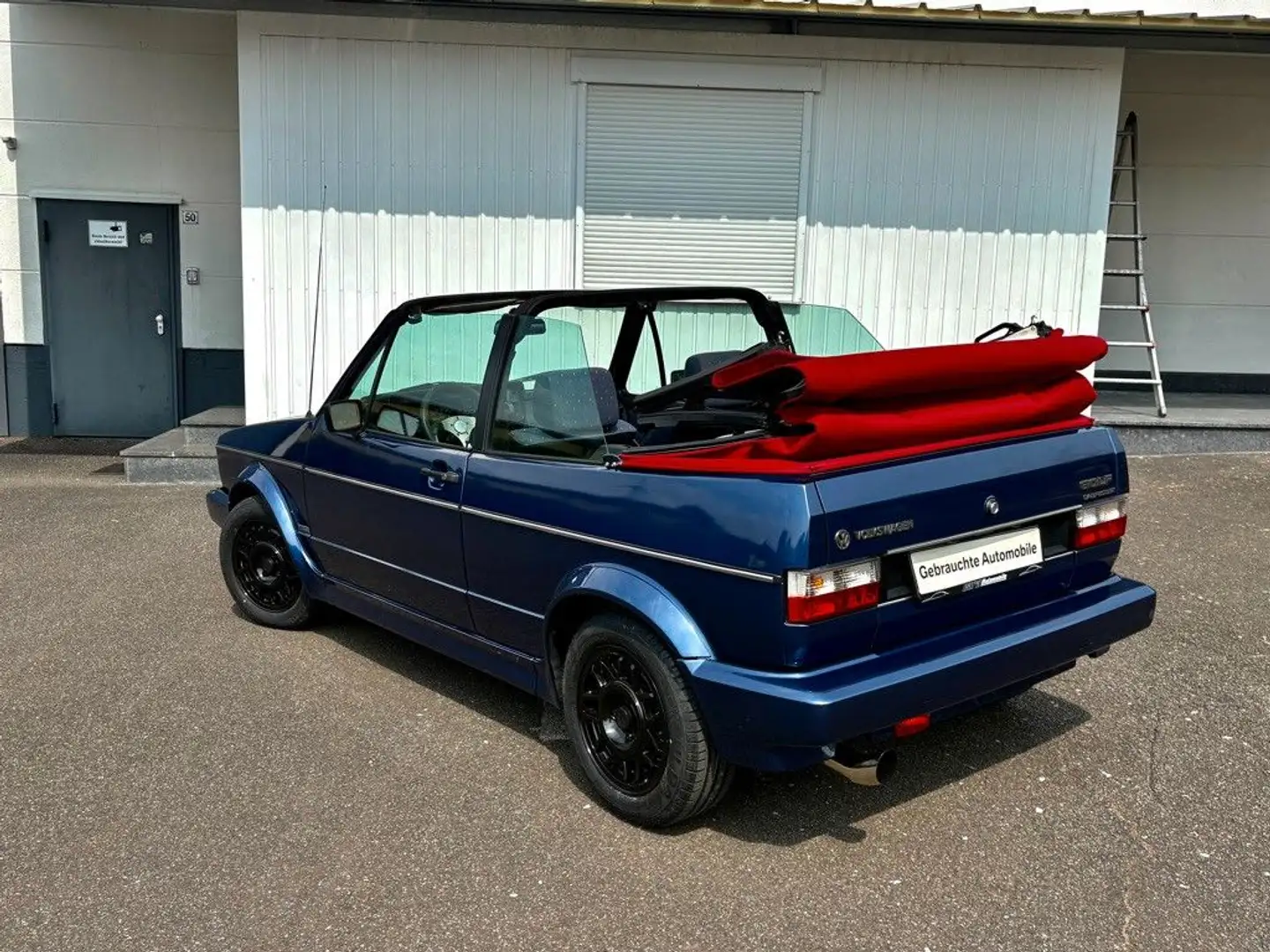 Volkswagen Golf 1 Cabrio guter Zustand H Kennz. Azul - 2