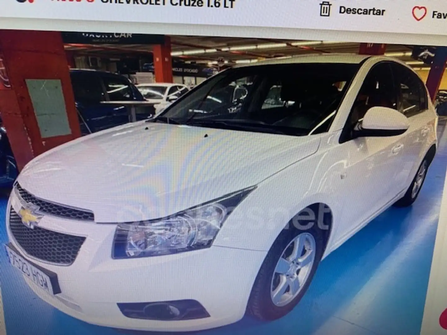 Chevrolet Cruze 1.8 16v LT Blanco - 1
