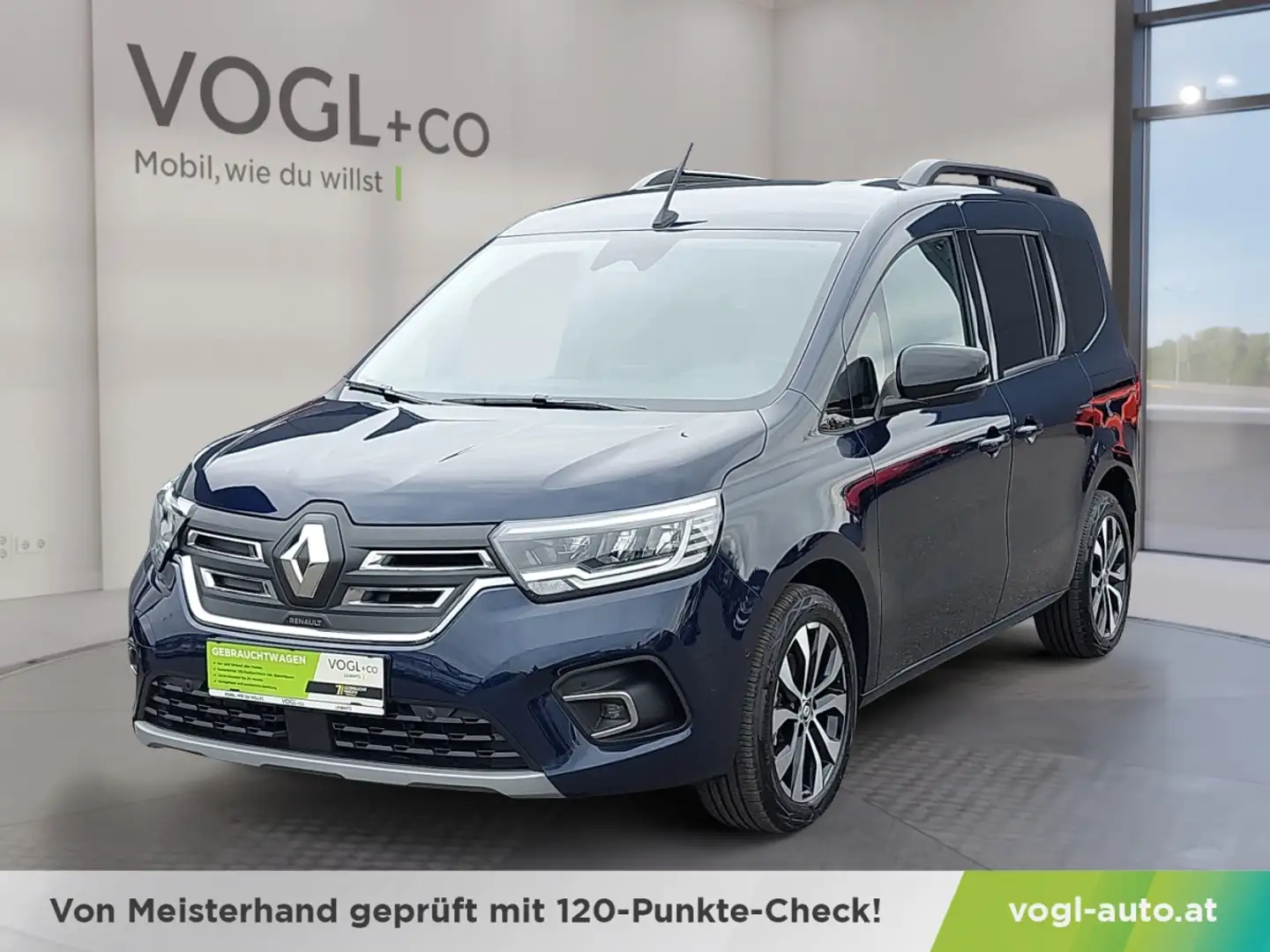 Renault Kangoo E-TECH Techno EV45 22kW L1 45kWH Albastru - 1