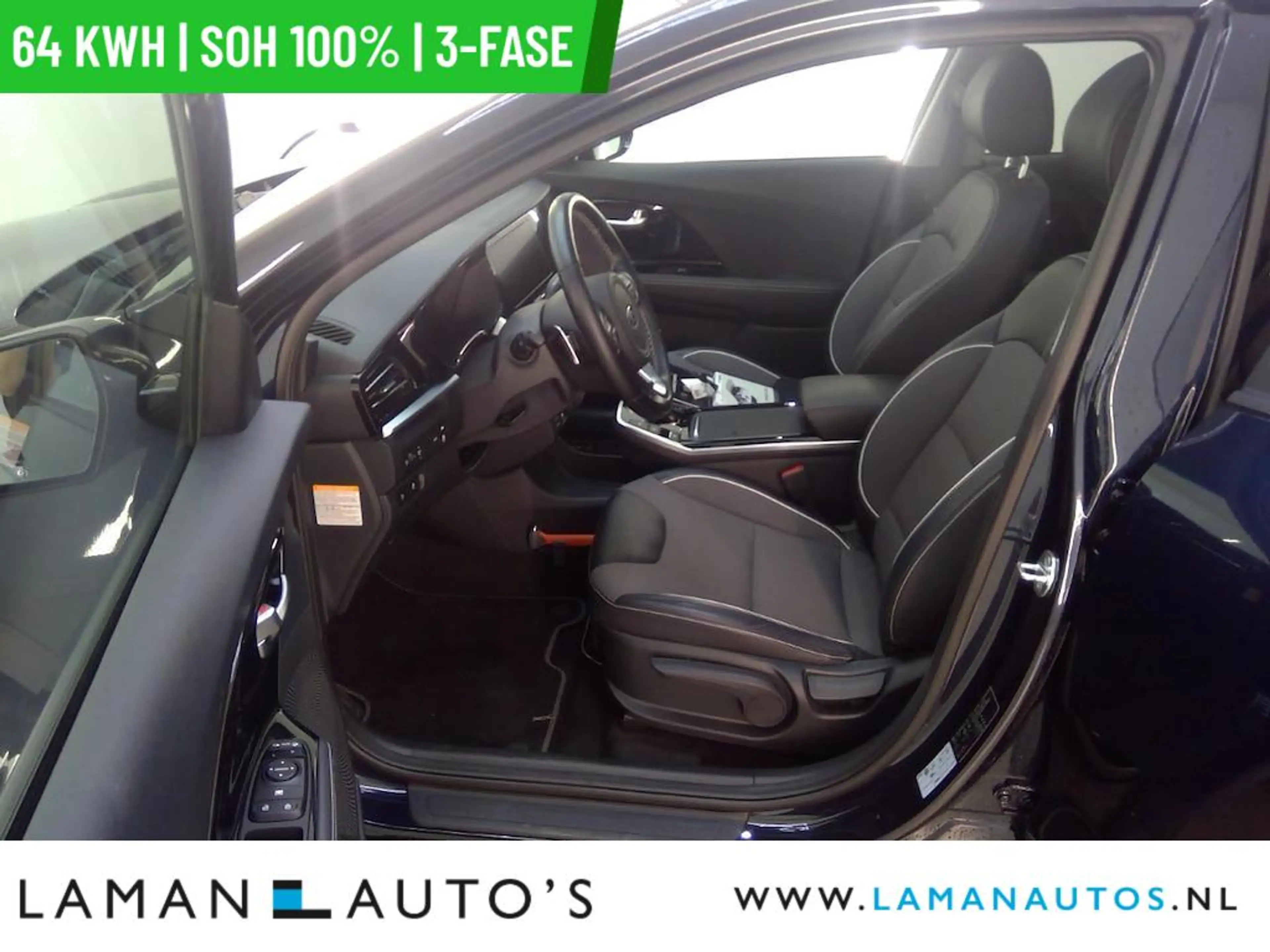 Kia e-Niro DynamicPlusLine 64 kWh | SOH 100% | 3-fase | Open — photo 12