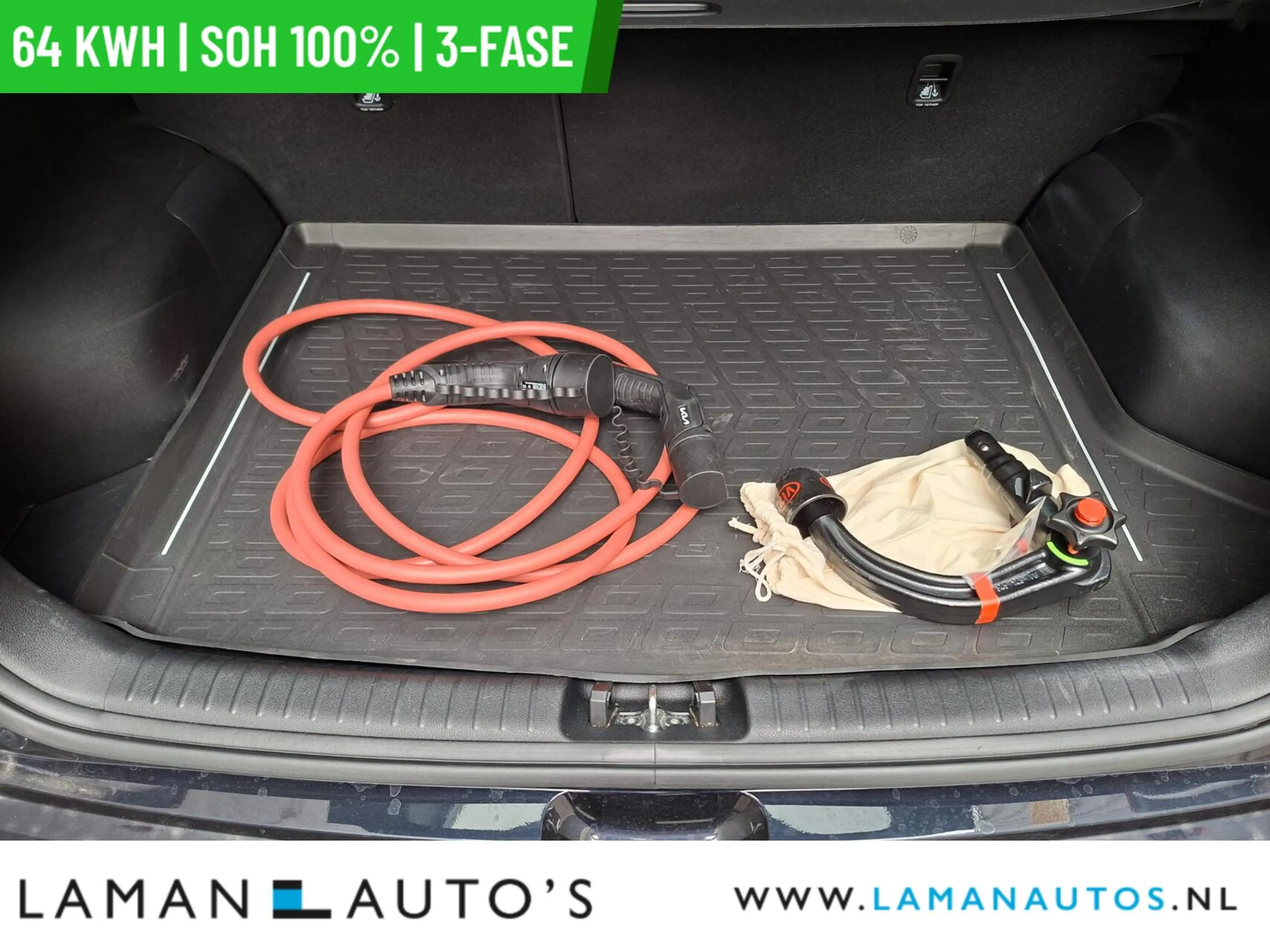 Kia e-Niro DynamicPlusLine 64 kWh | SOH 100% | 3-fase | Open — photo 15