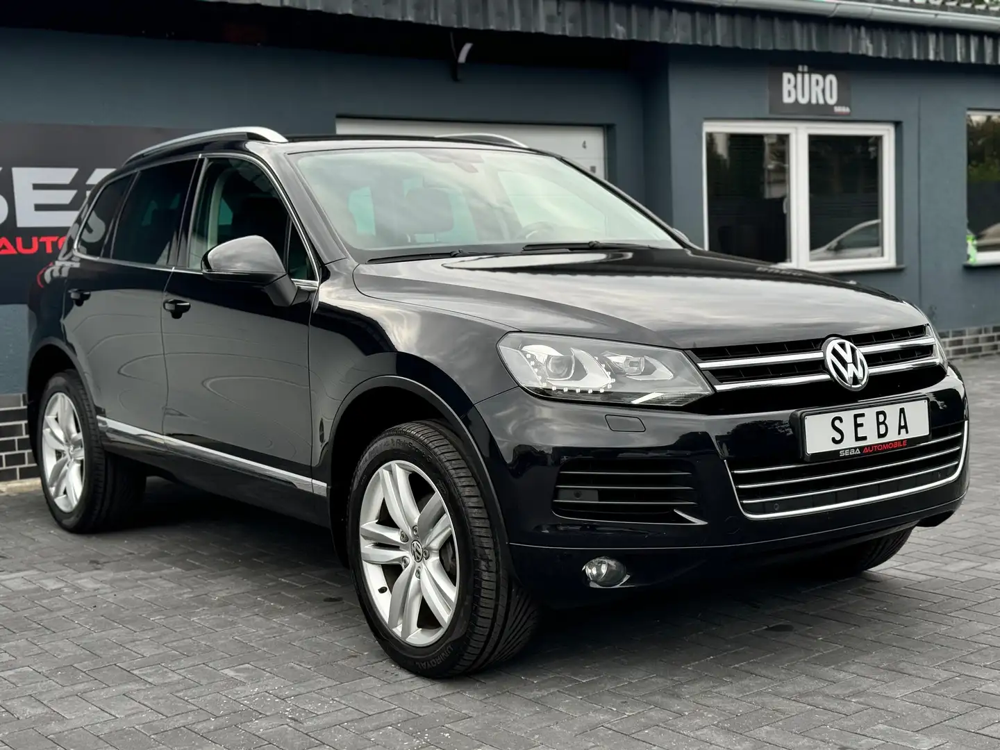 Volkswagen Touareg V6 TDI 'Aut.'Xenon'AHK'S-Heft'Kamera' Zwart - 1