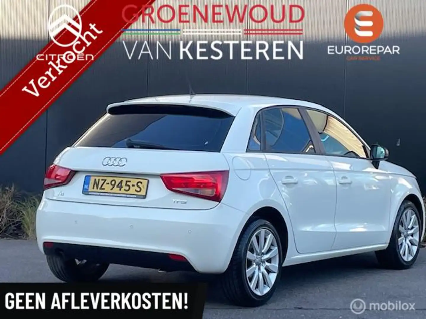 Audi A1 Sportback 1.2 TFSI Attraction Blanc - 1