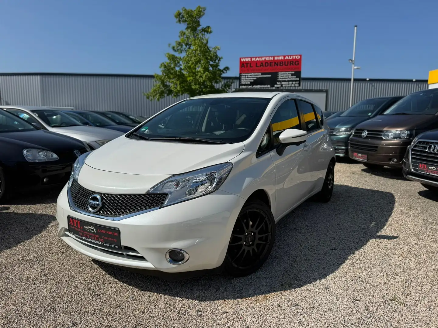 Nissan Note Tekna Weiß - 1