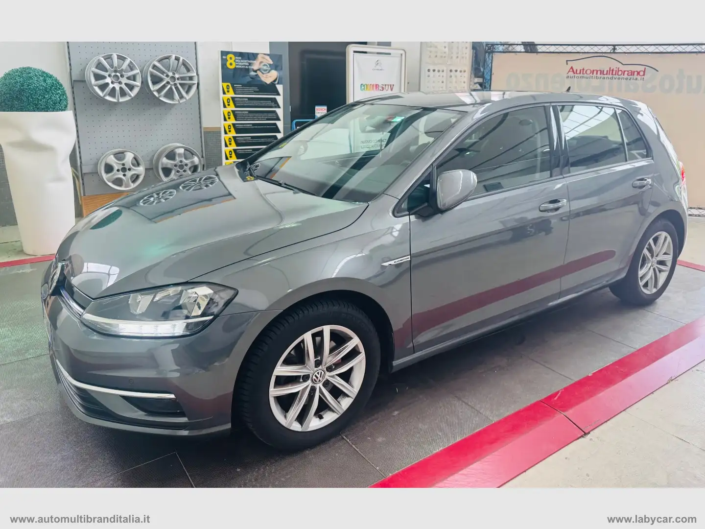 Volkswagen Golf 1.5 TGI DSG 5p. Executive BMT Grigio - 1