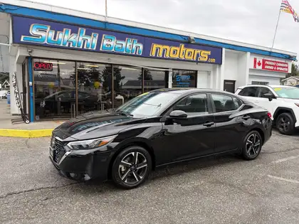 Black 2025 Nissan Sentra Sedan Front-Wheel Drive Automatic