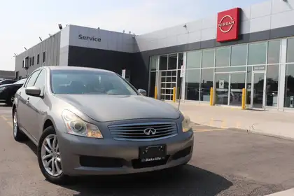 Gray 2009 INFINITI G37 Sedan All-Wheel Drive 7-Speed Automatic