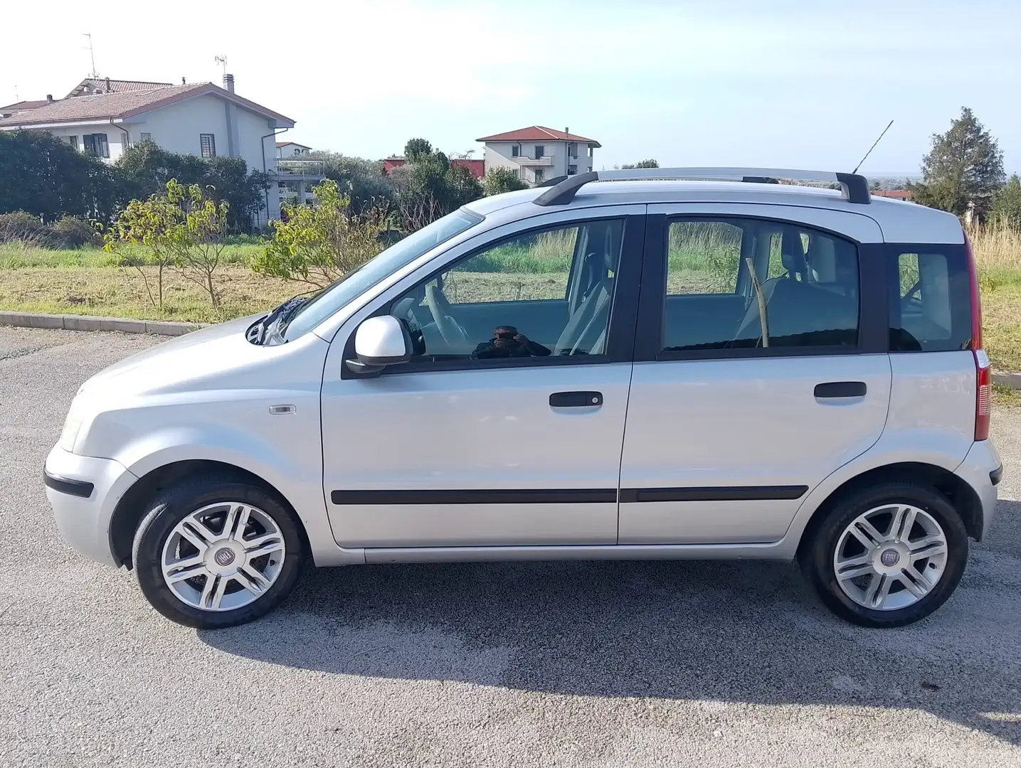 Fiat Panda tessuto nero Argento - 2