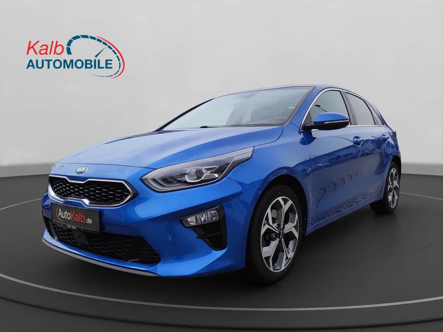 Kia Ceed / cee'd CEED 1.4 T-GDI DSG PLATINUM+NAVI+ACC+RFK+SHZ Blau - 1