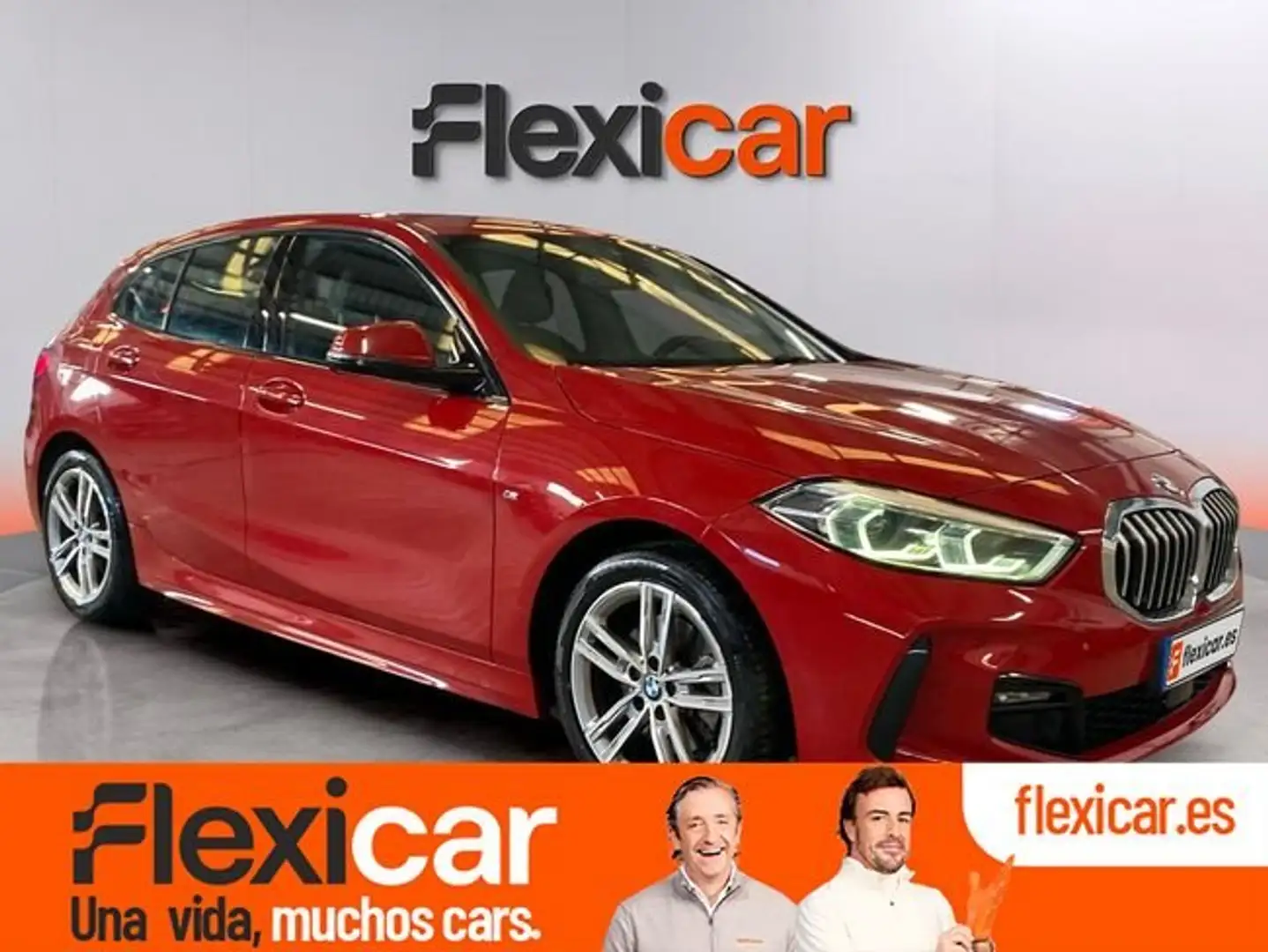 BMW 116 116d Rojo - 1