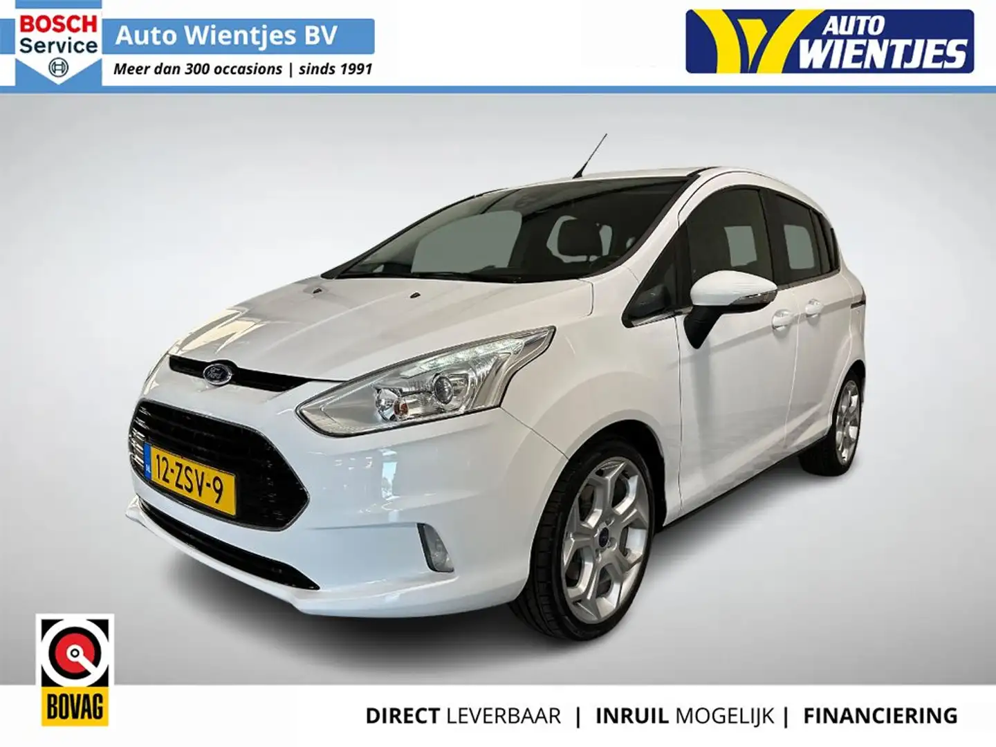 Ford B-Max 1.6 TI-VCT Aut | Titanium | Half Leer | Navi | Tre Blanc - 1