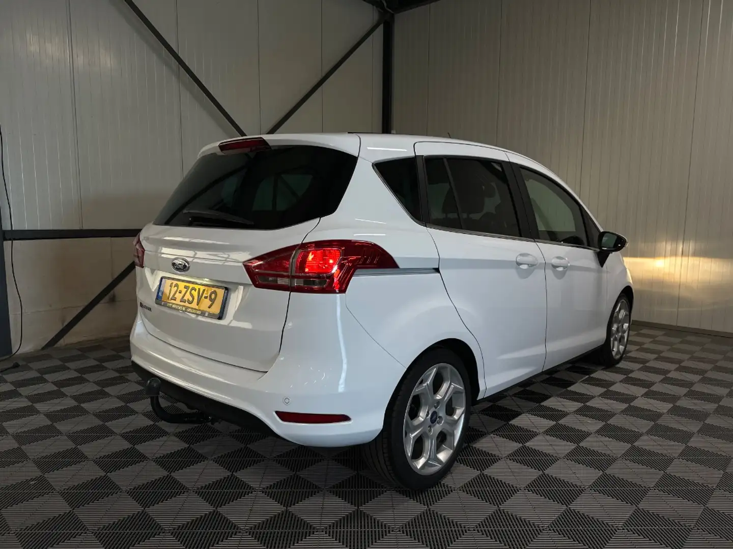 Ford B-Max 1.6 TI-VCT Aut | Titanium | Half Leer | Navi | Tre Blanc - 2