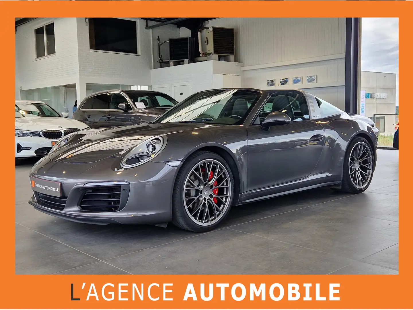Porsche Targa 911 Carrera Targa 3.0 Turbo PDK - Garantie 12M Gris - 1