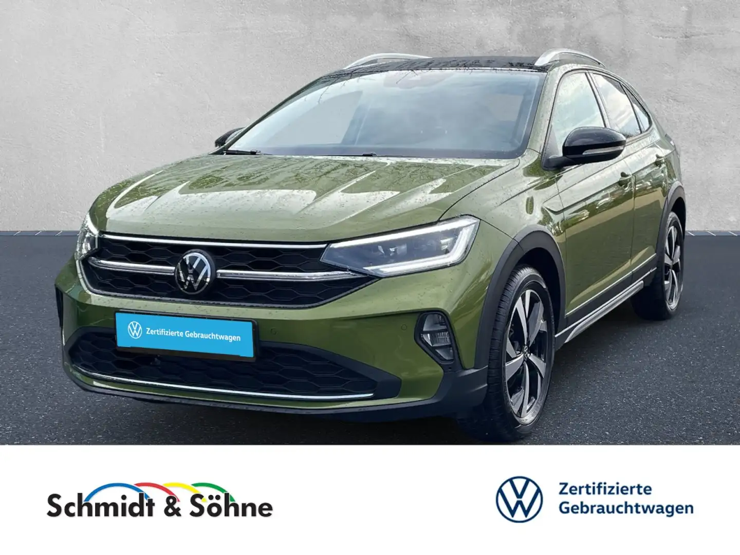 Volkswagen Taigo 1.0 TSI Style/beats/NaviPro/Matrix/ Klima Navi Grün - 1
