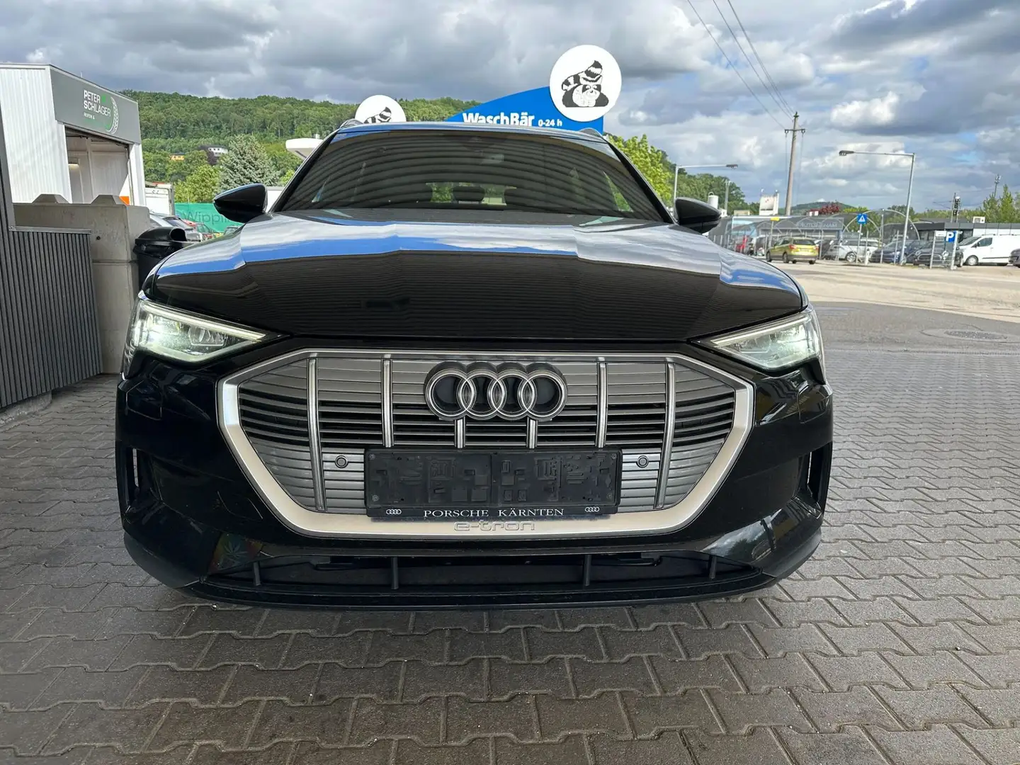 Audi e-tron 50 quattro 71kWh S-line-Matrix-ACC Schwarz - 2