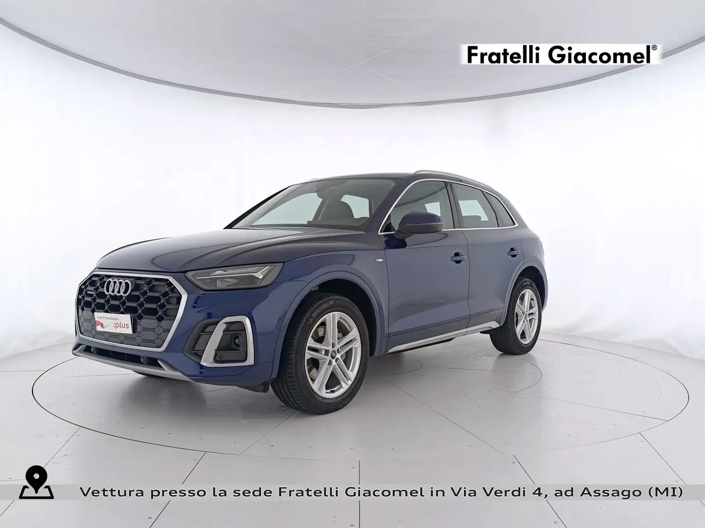 Audi Q5 40 2.0 tdi mhev 12v s line quattro s-tronic Blu/Azzurro - 1