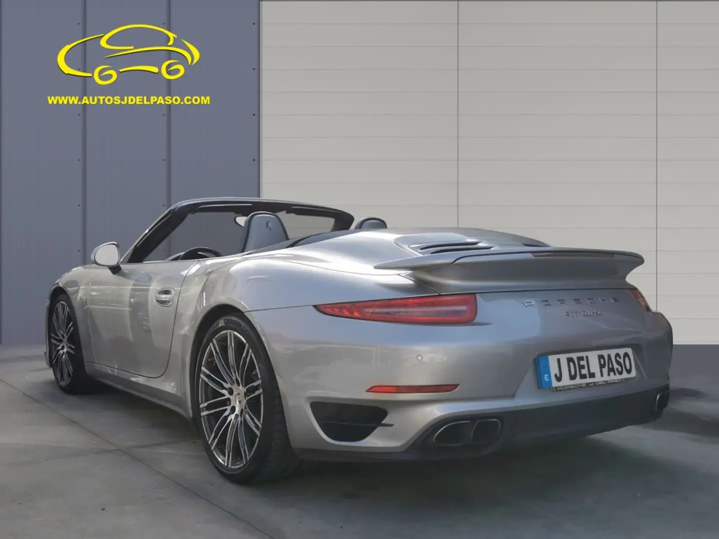 Porsche 991 Turbo Cabriolet PDK Argent - 2