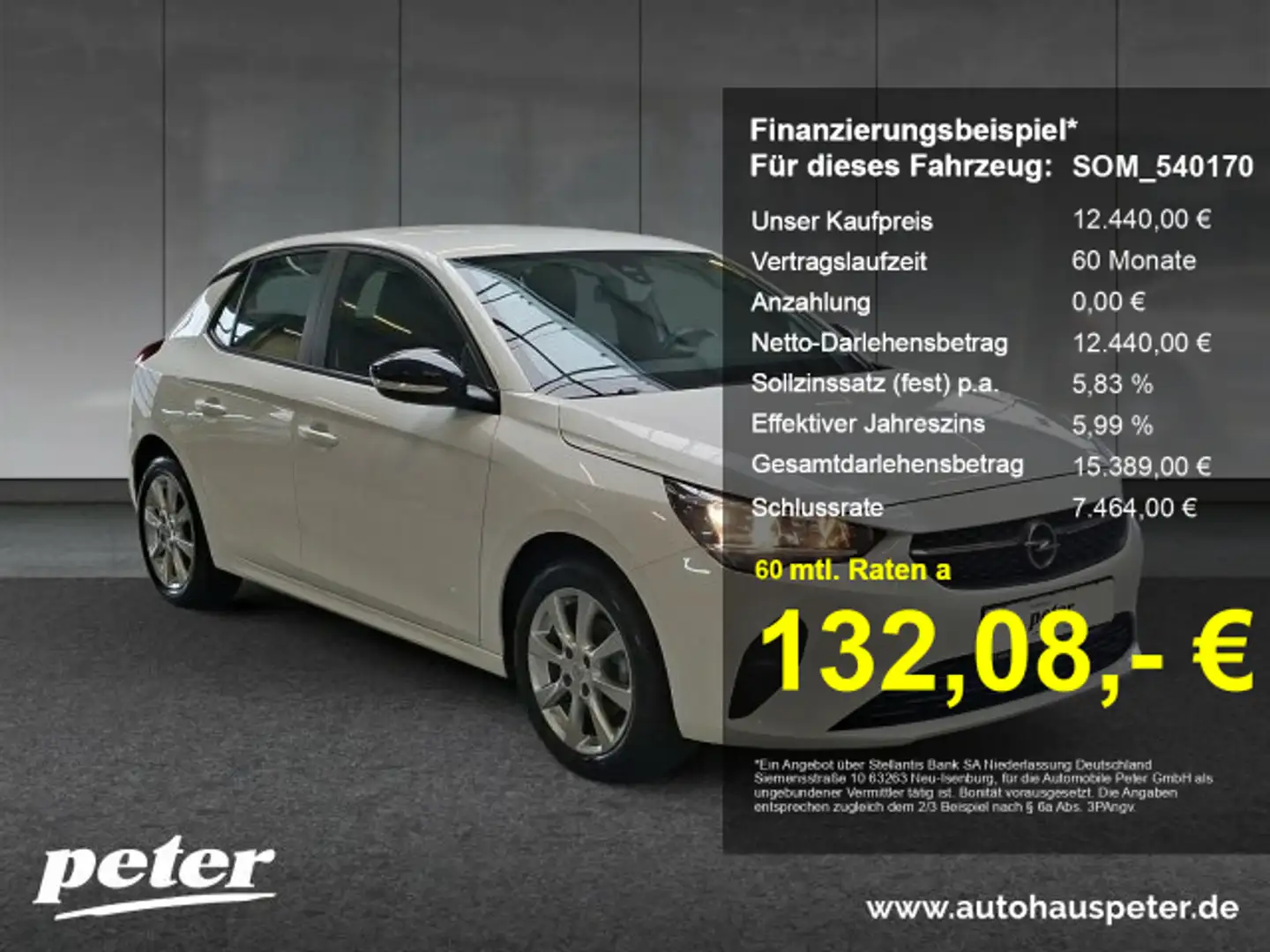 Opel Corsa Corsa F 1.2 Edition Klima Sitzheizung Allwetter Blanc - 1