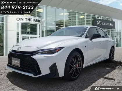 White 2026 Lexus IS Sedan 6-Speed Automatic