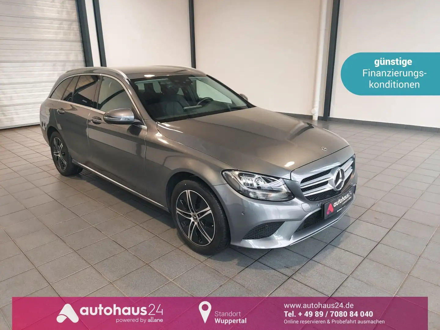Mercedes-Benz C 220 d T Avantgarde 4Matic|Standhzg.|CAM|Navi Grigio - 1