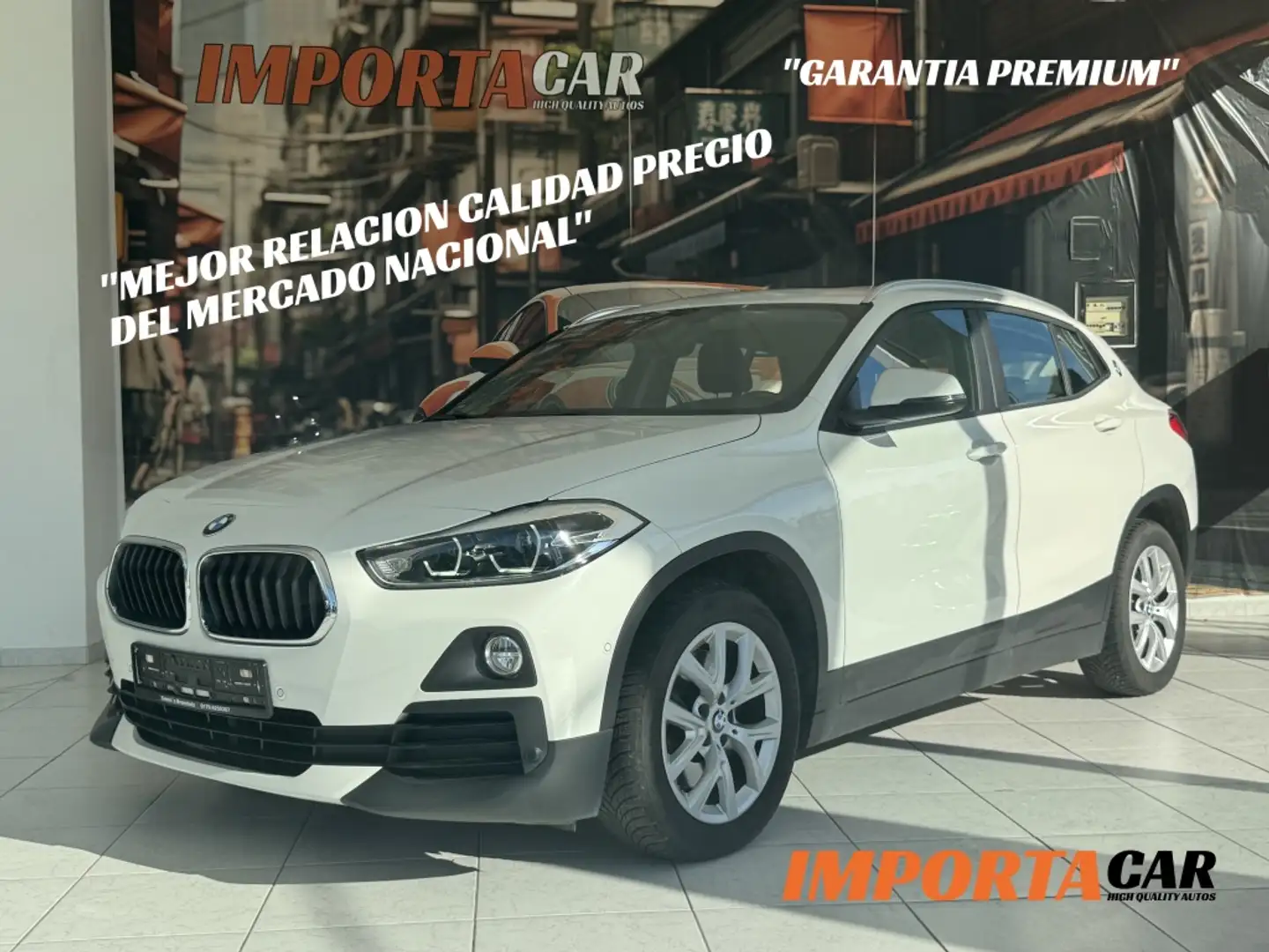 BMW X2 xDrive 20dA Advantage Blanc - 1