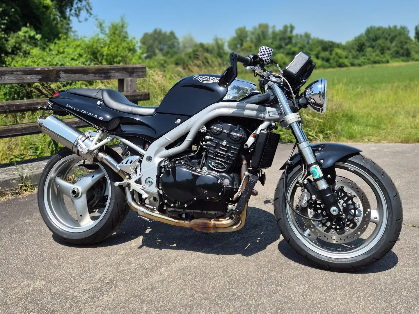 Triumph Speed Triple 955i nur 12.247km* RARITÄT - Produktionsnummer 0005! Siyah - 1