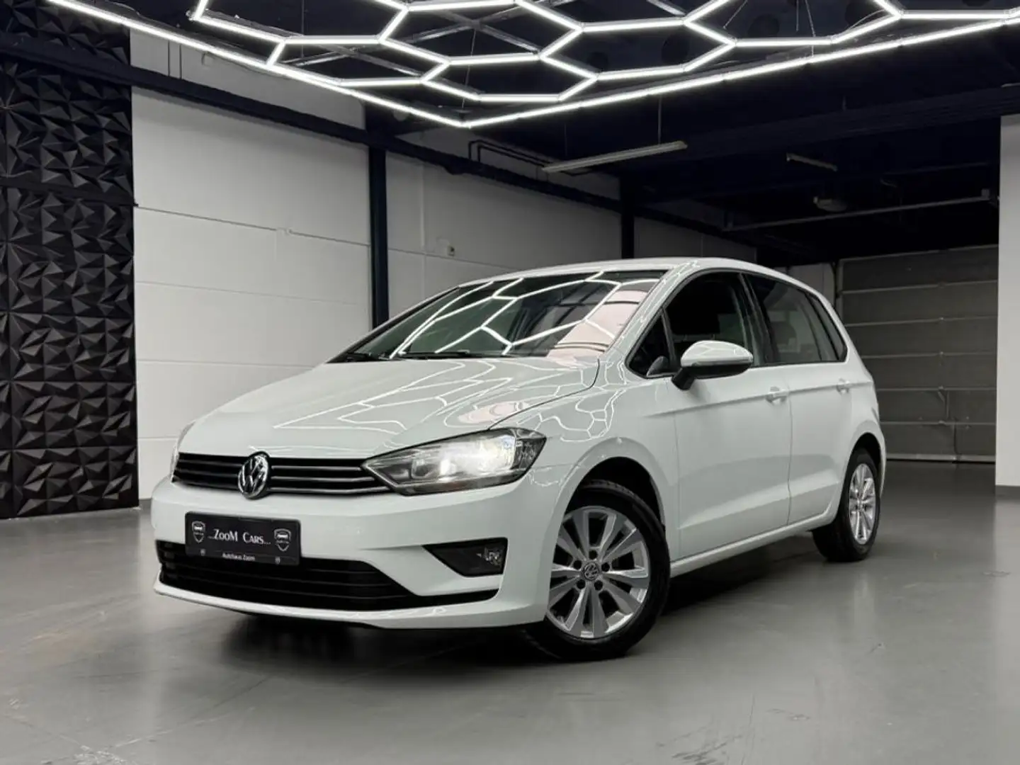 Volkswagen Golf Sportsvan 2.HD/PDC/KLIMA/VW Scheck/MwSt Weiß - 1