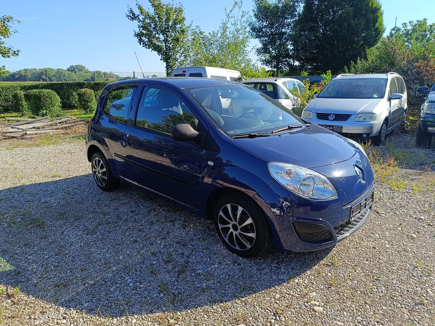 Renault Twingo Authentique "2.Hd.*87000 km*KD +HU:neu" Blau - 2