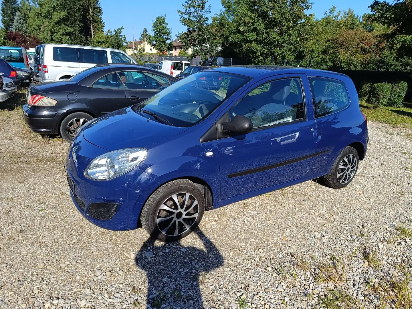 Renault Twingo Authentique "2.Hd.*87000 km*KD +HU:neu" Blau - 1
