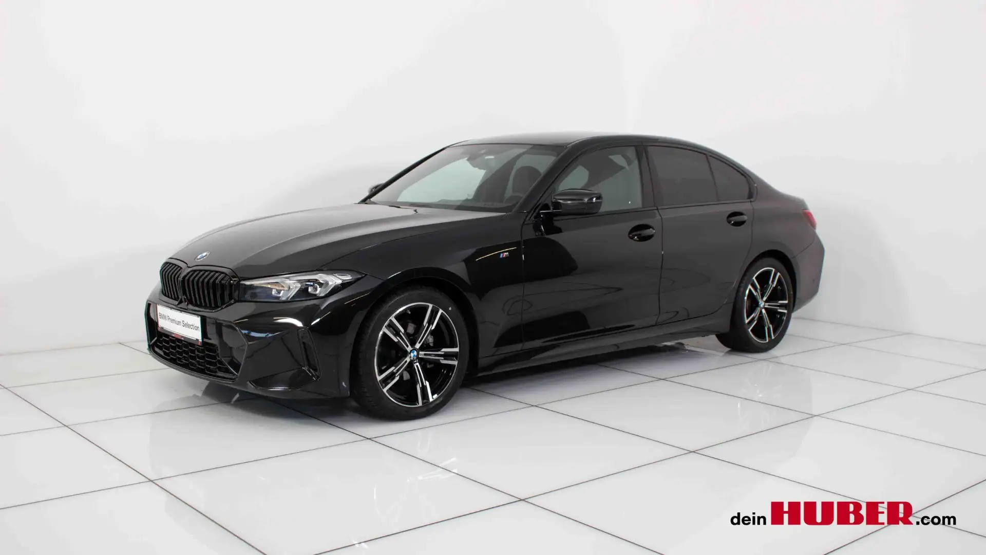 BMW 318 d Schwarz - 1