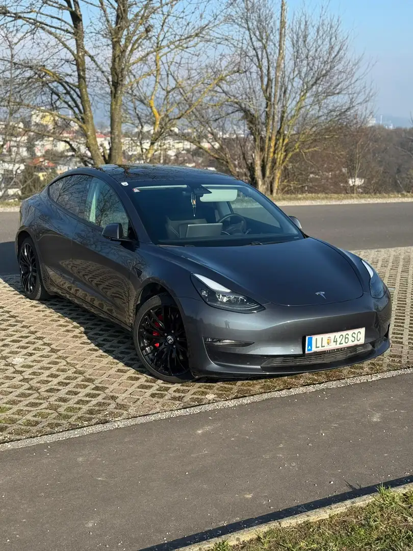 Tesla Model 3 Grau - 1