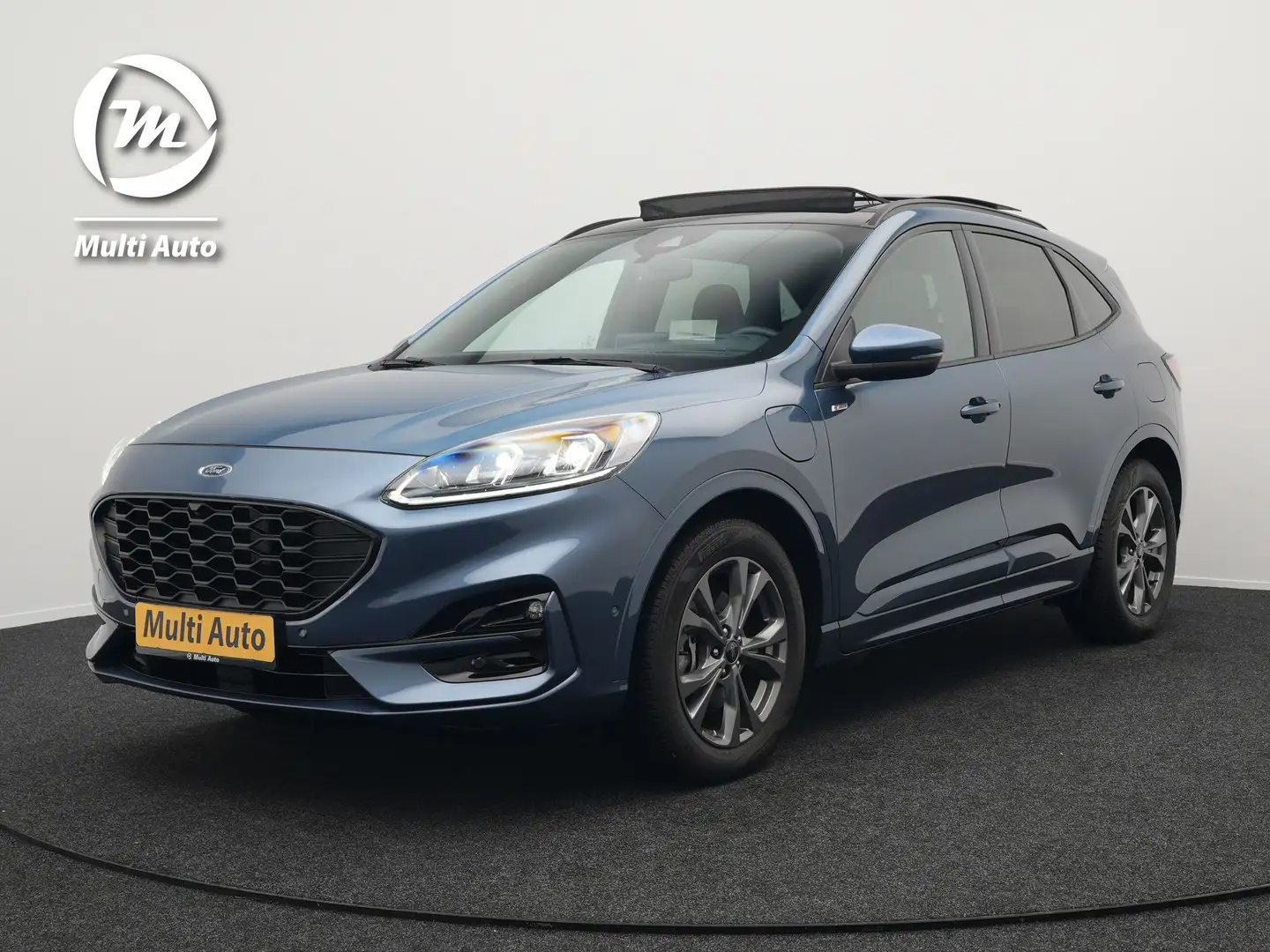 Ford Kuga 2.5 ST-Line Plug In Hybrid 225pk PHEV | Panodak | Blauw - 1