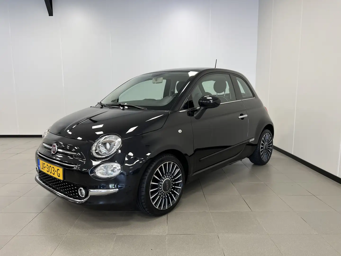 Fiat 500 0.9 TwinAir Turbo Lounge / PANODAK / NAVI / AIRCO Noir - 2