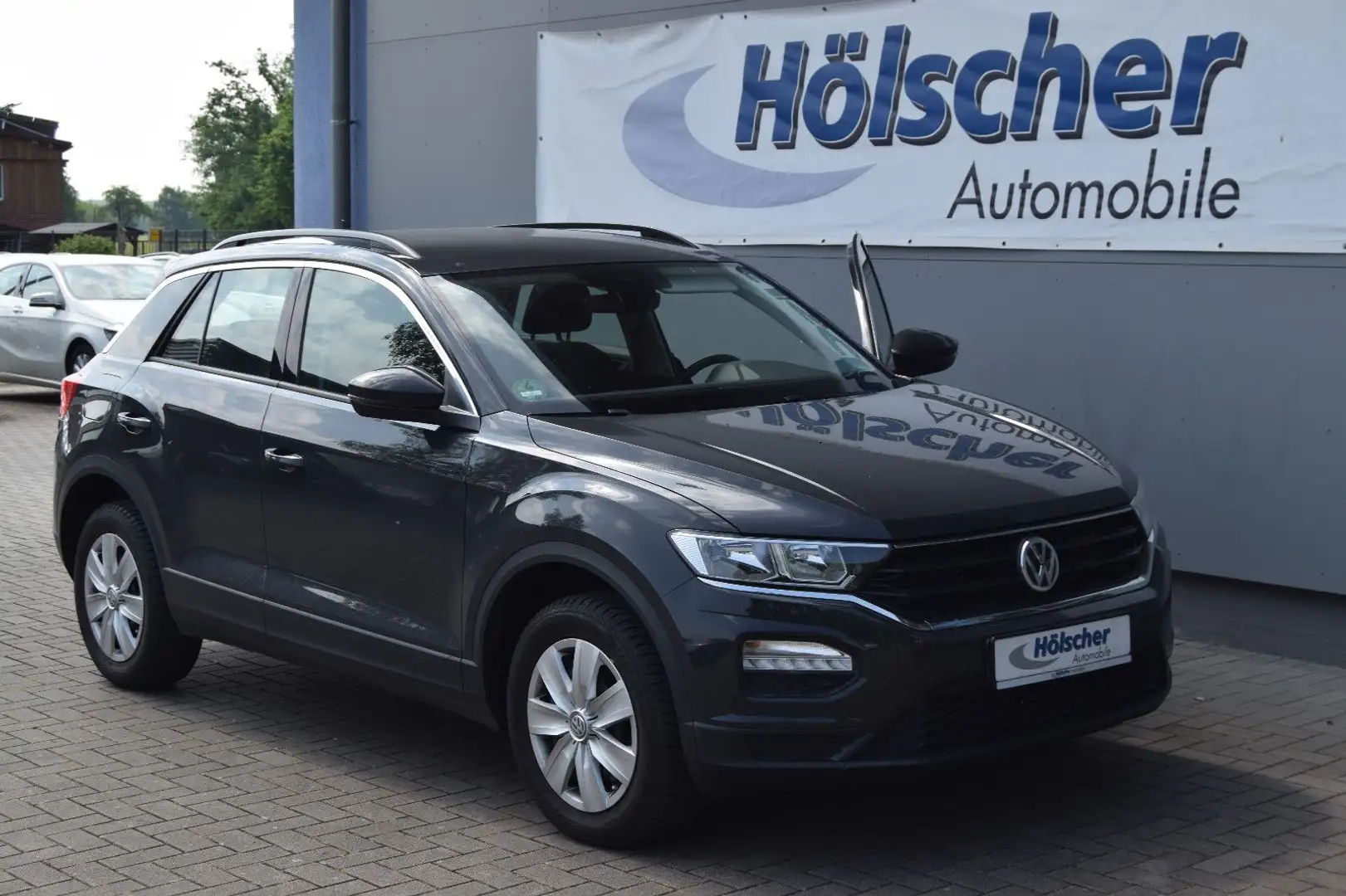 Volkswagen T-Roc !AUTOM! IQ.DRIVE,AHK,Sitzh,Parks,V&H,,,,,, Gris - 1
