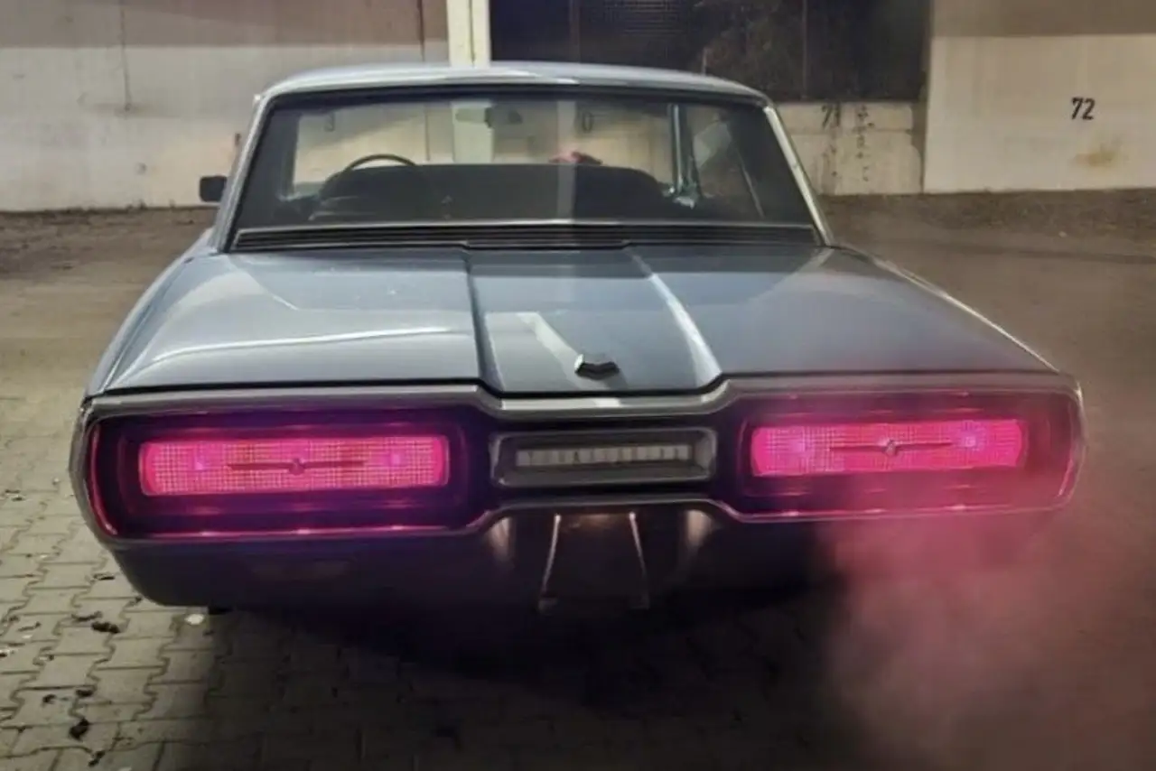 Ford Thunderbird VB,, 1964 6,4 V8 300 PS, Blau, Leder, Top Zustand, foto 11