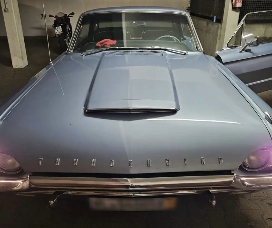 Ford Thunderbird VB,, 1964 6,4 V8 300 PS, Blau, Leder, Top Zustand, foto 10