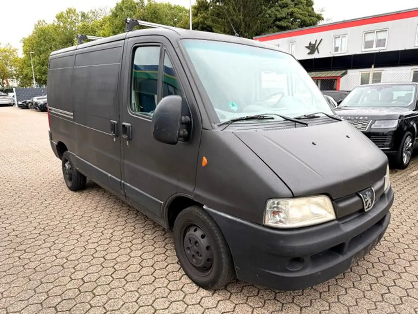 Peugeot Boxer 2.8 HDI *SERVO+3-SITER+SCHWARZ MATT* Zwart - 1