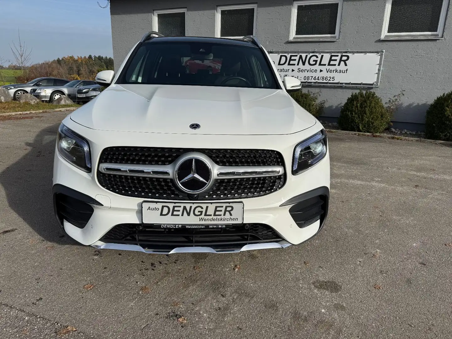 Mercedes-Benz GLB 220 d 4-matic,AMG,Pano,E-Sitze,AHK,LED,Memory Weiß - 1