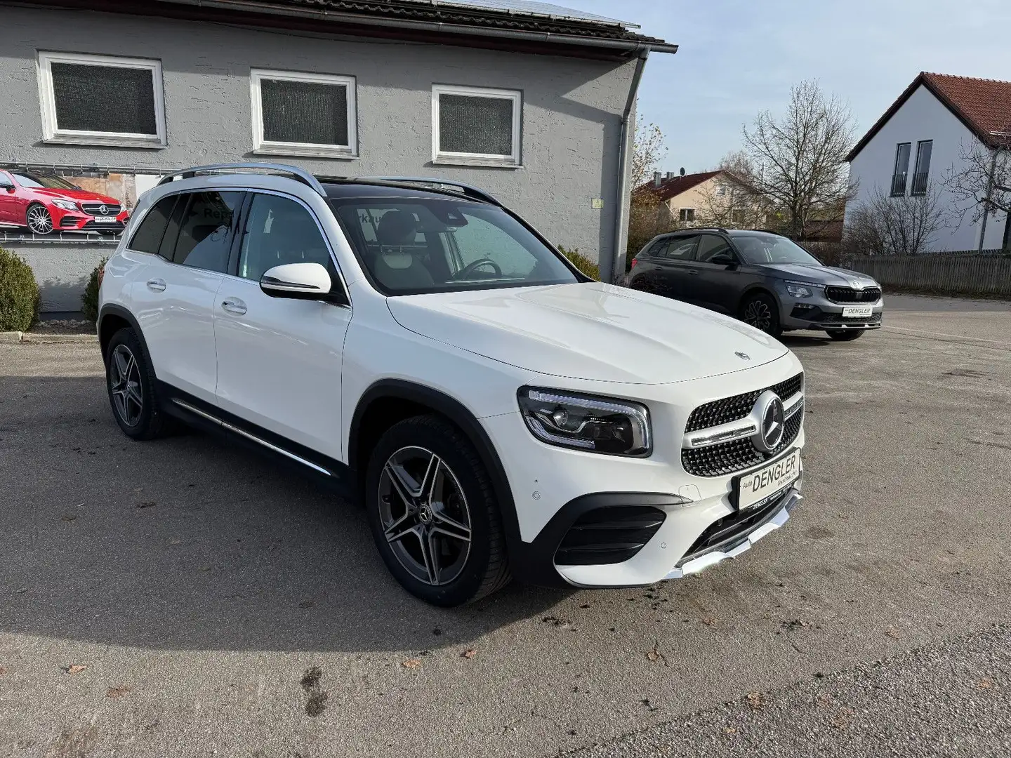 Mercedes-Benz GLB 220 d 4-matic,AMG,Pano,E-Sitze,AHK,LED,Memory Weiß - 2