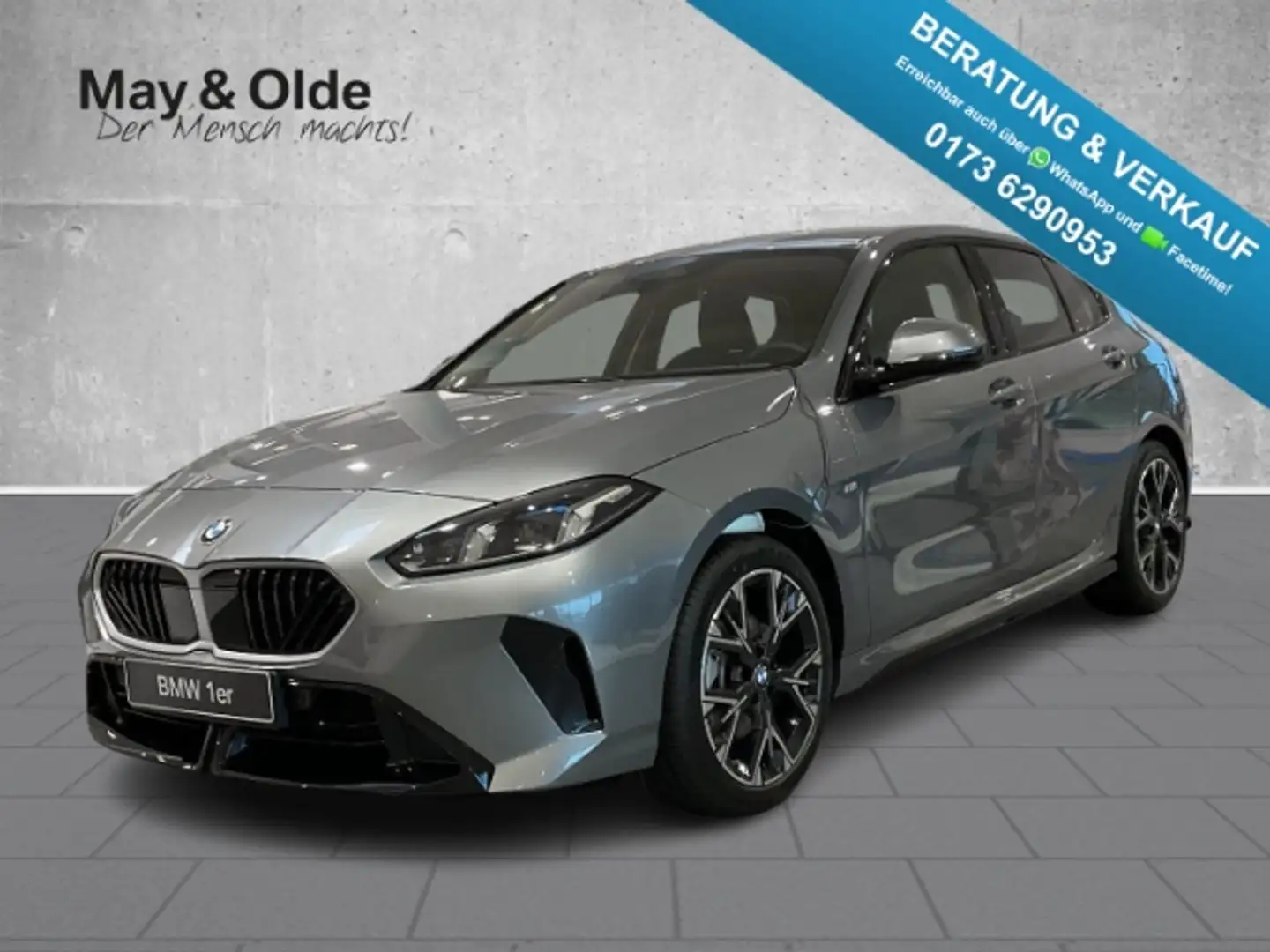 BMW 120 Navi LED-Scheinwerfer Kamera PDC Klimaautomatik Te Grau - 1